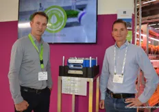 Bernardo Greeve and Marco van Trigt gave us a sneak peak of their almost market ready battery system to store up to 1 megawatt of electricity in a container.